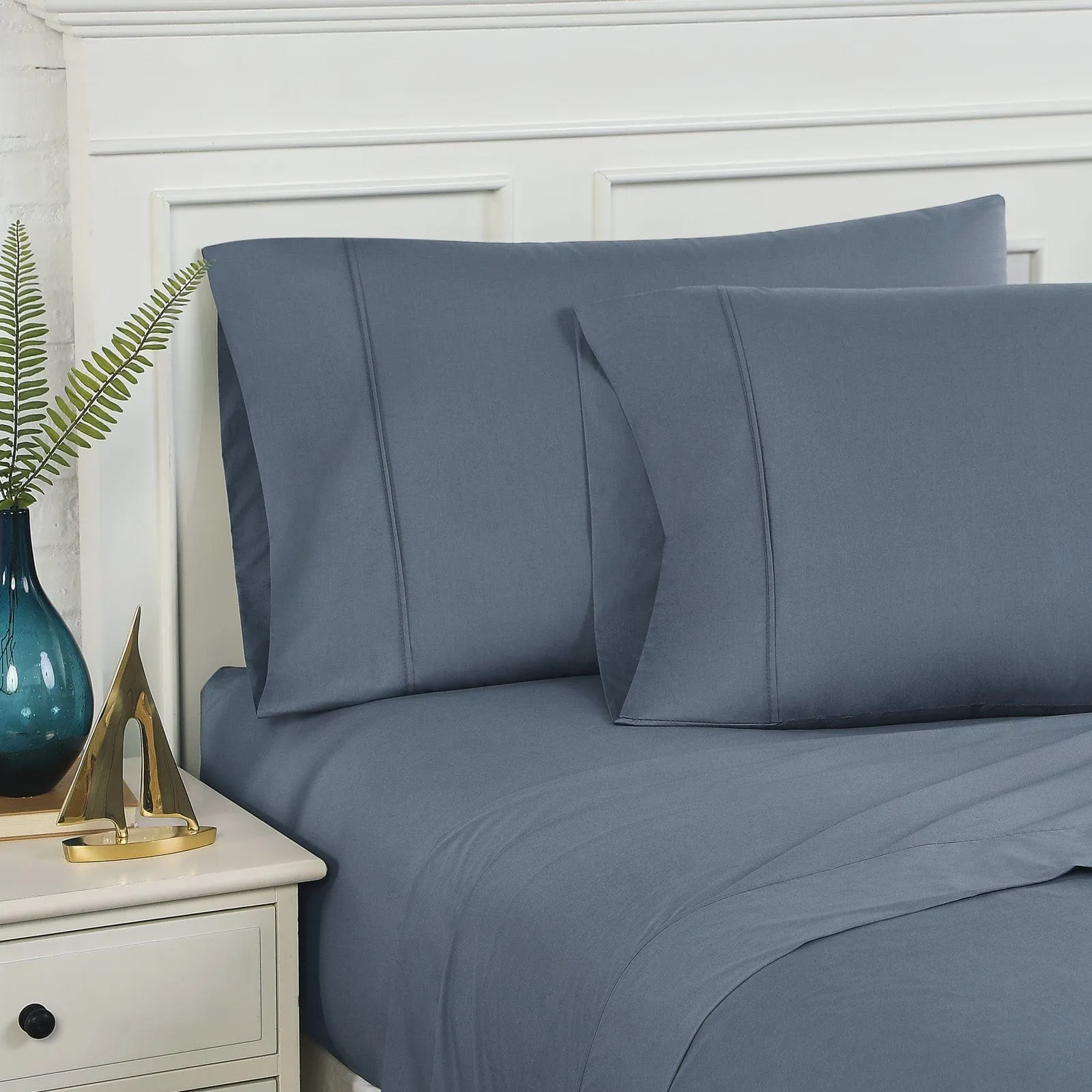 300 Thread Count Cotton Percale Pillow Cases