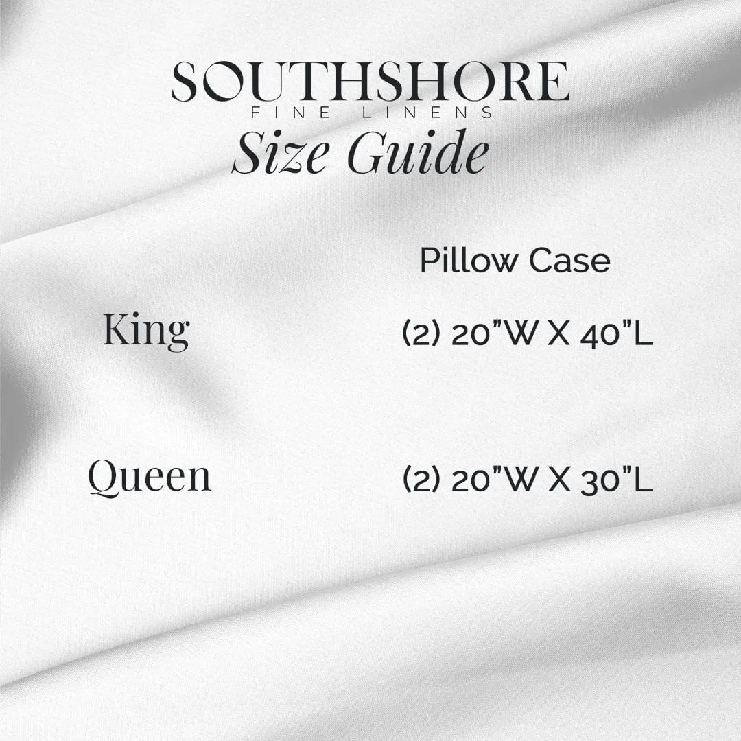 300 Thread Count Cotton Percale Pillow Cases