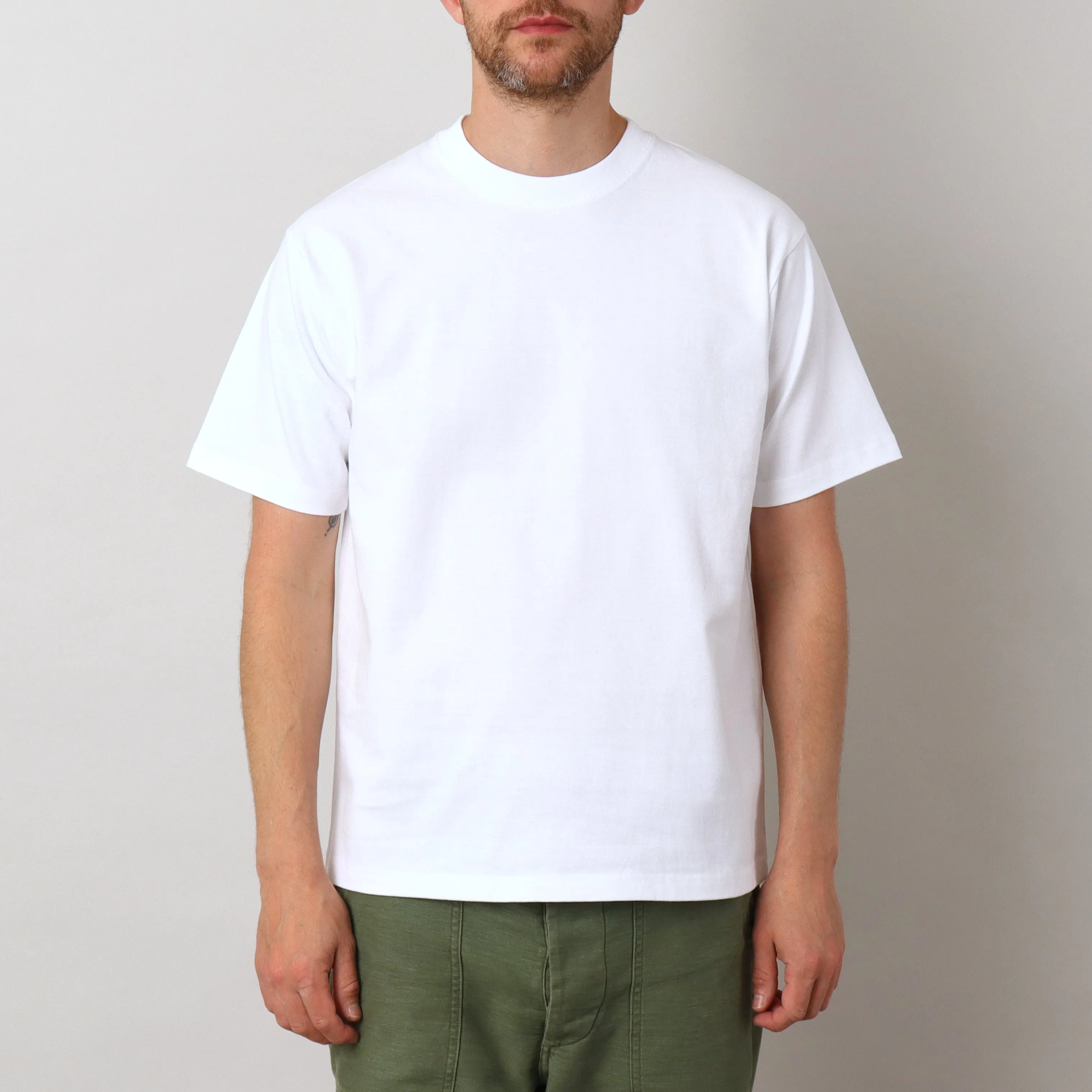 8oz USA Cotton T-Shirt - Black