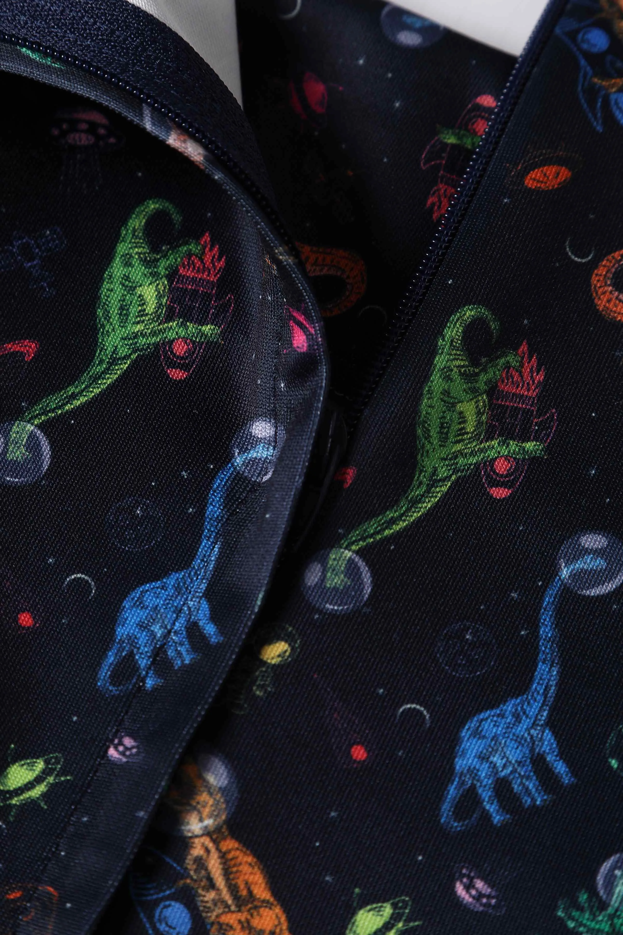 Amanda Dinosaur In Space Flared Dress