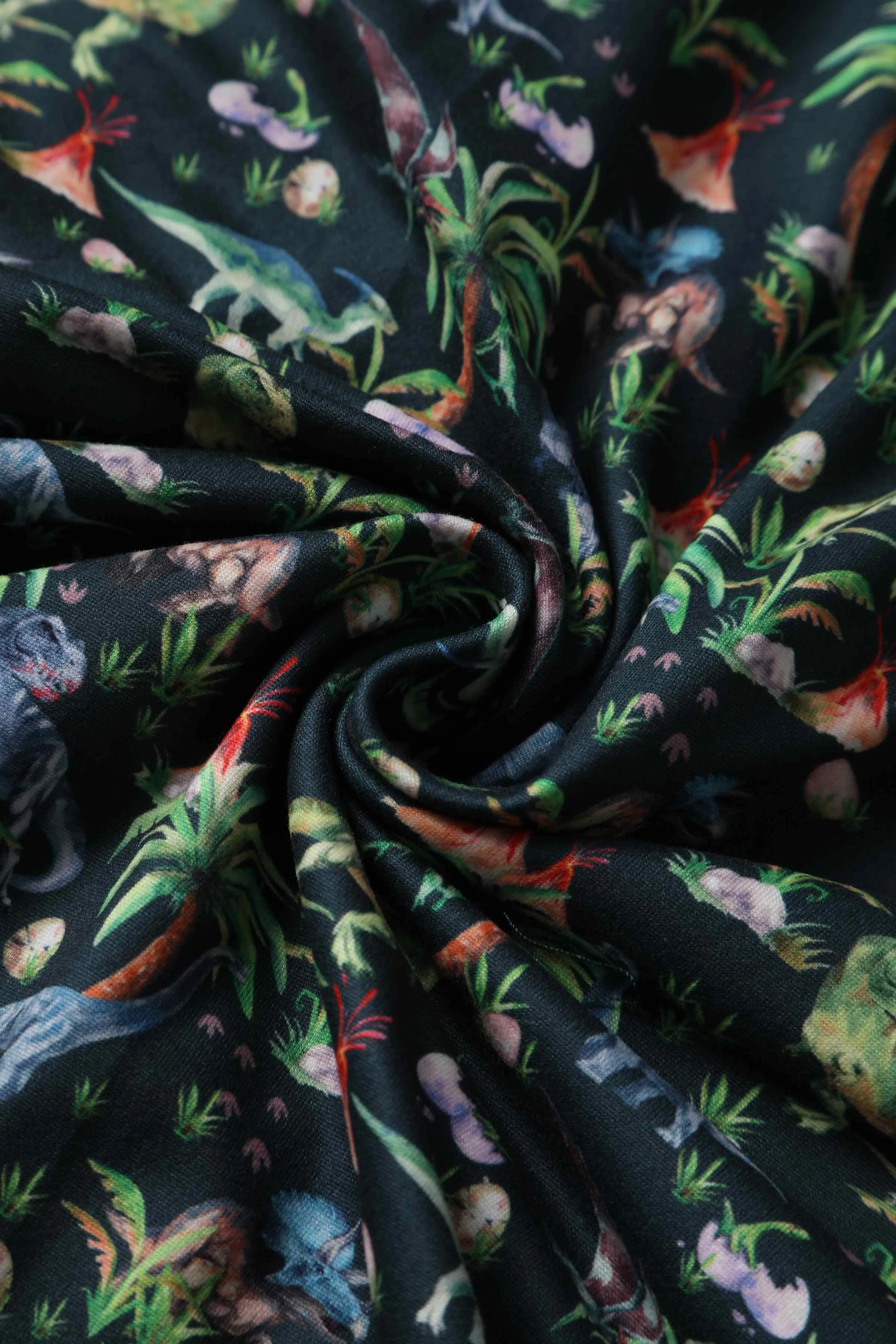 Billie Dinosaur Forest Long Sleeved Dress