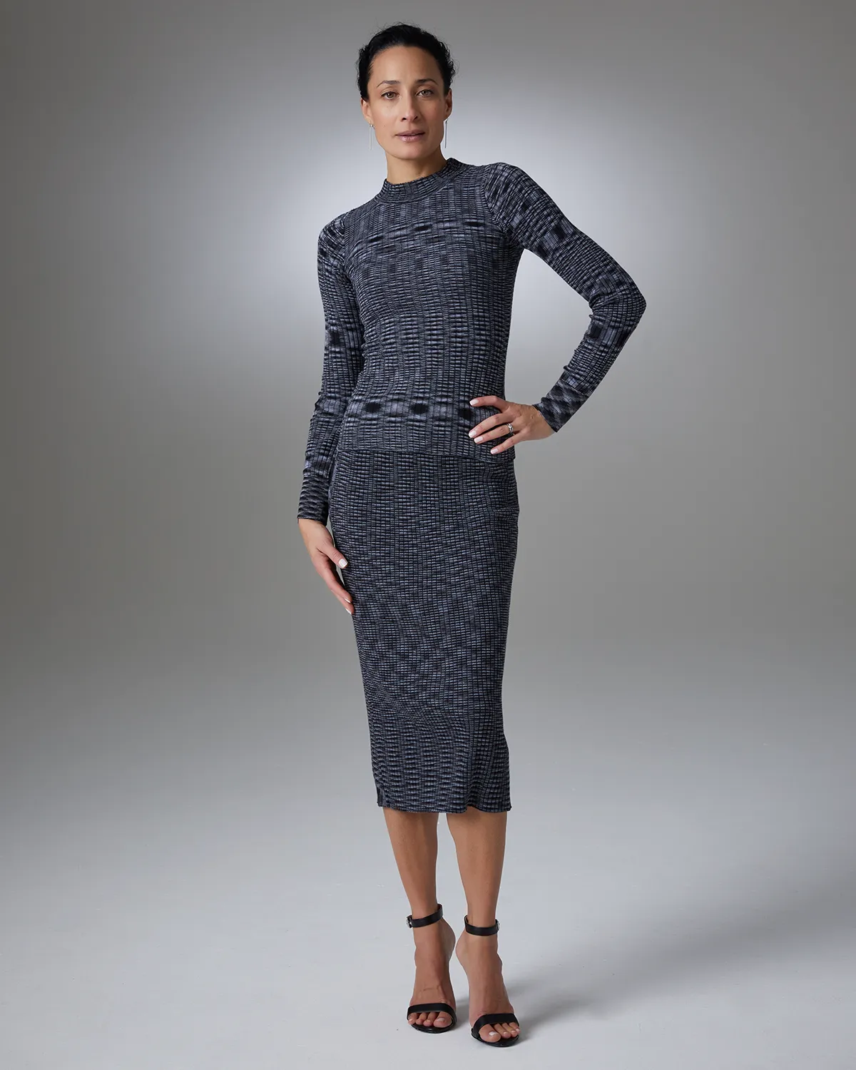 Cristen Midi Sweater Skirt