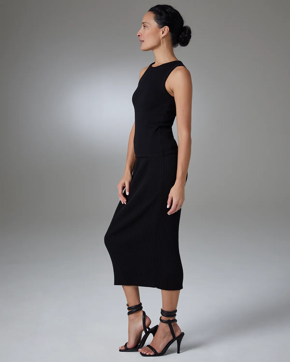 Cristen Midi Sweater Skirt