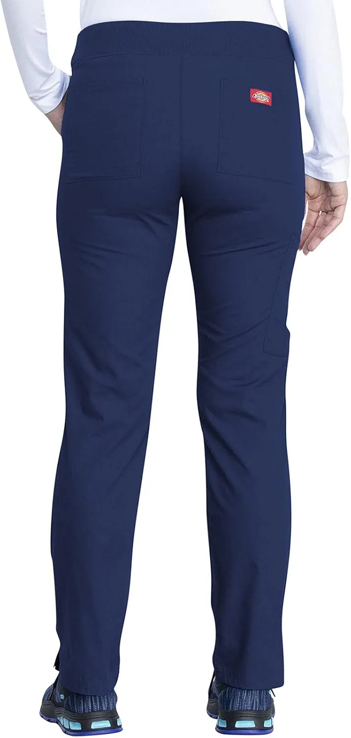 Dickies EDS Signature Women Scrubs Pant Mid Rise Tapered Leg Pull-on DK125
