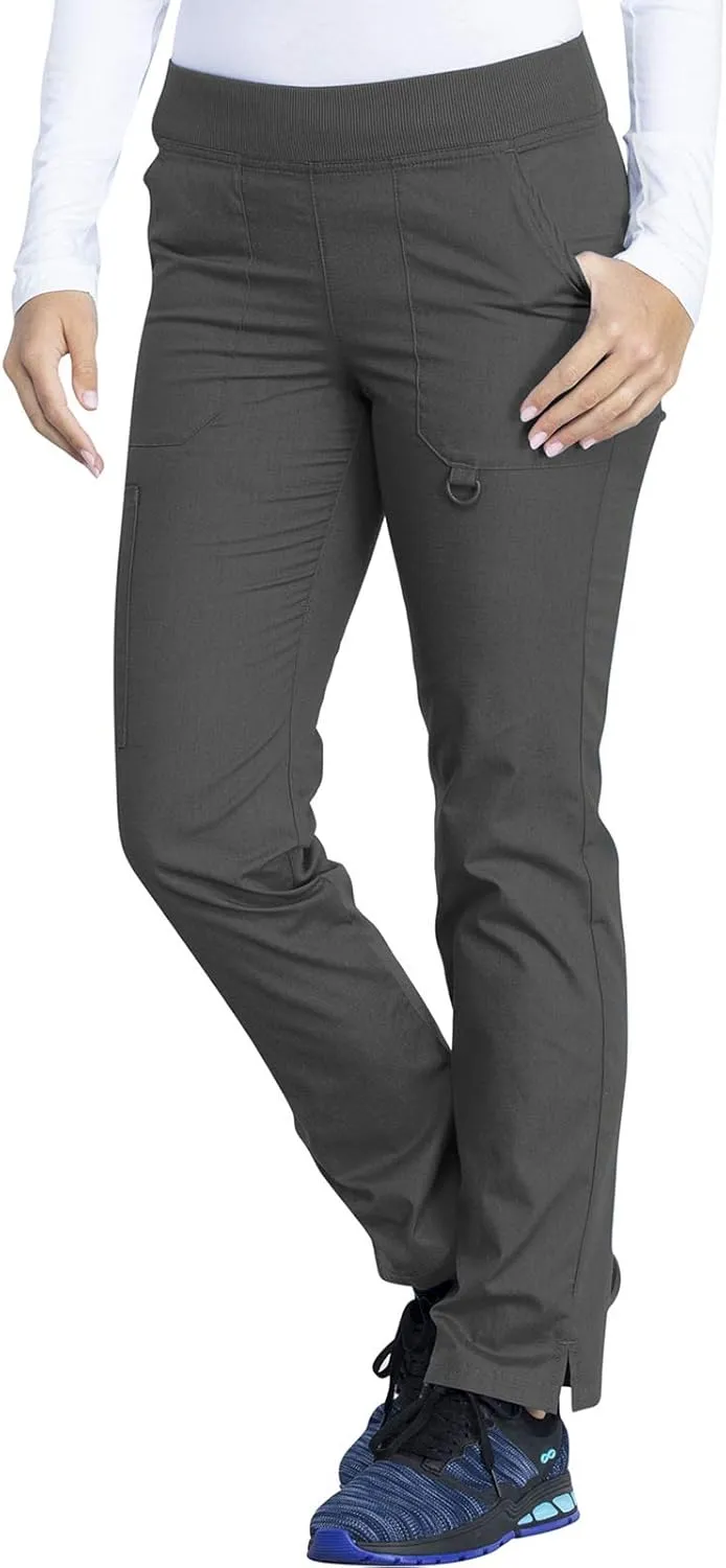 Dickies EDS Signature Women Scrubs Pant Mid Rise Tapered Leg Pull-on DK125