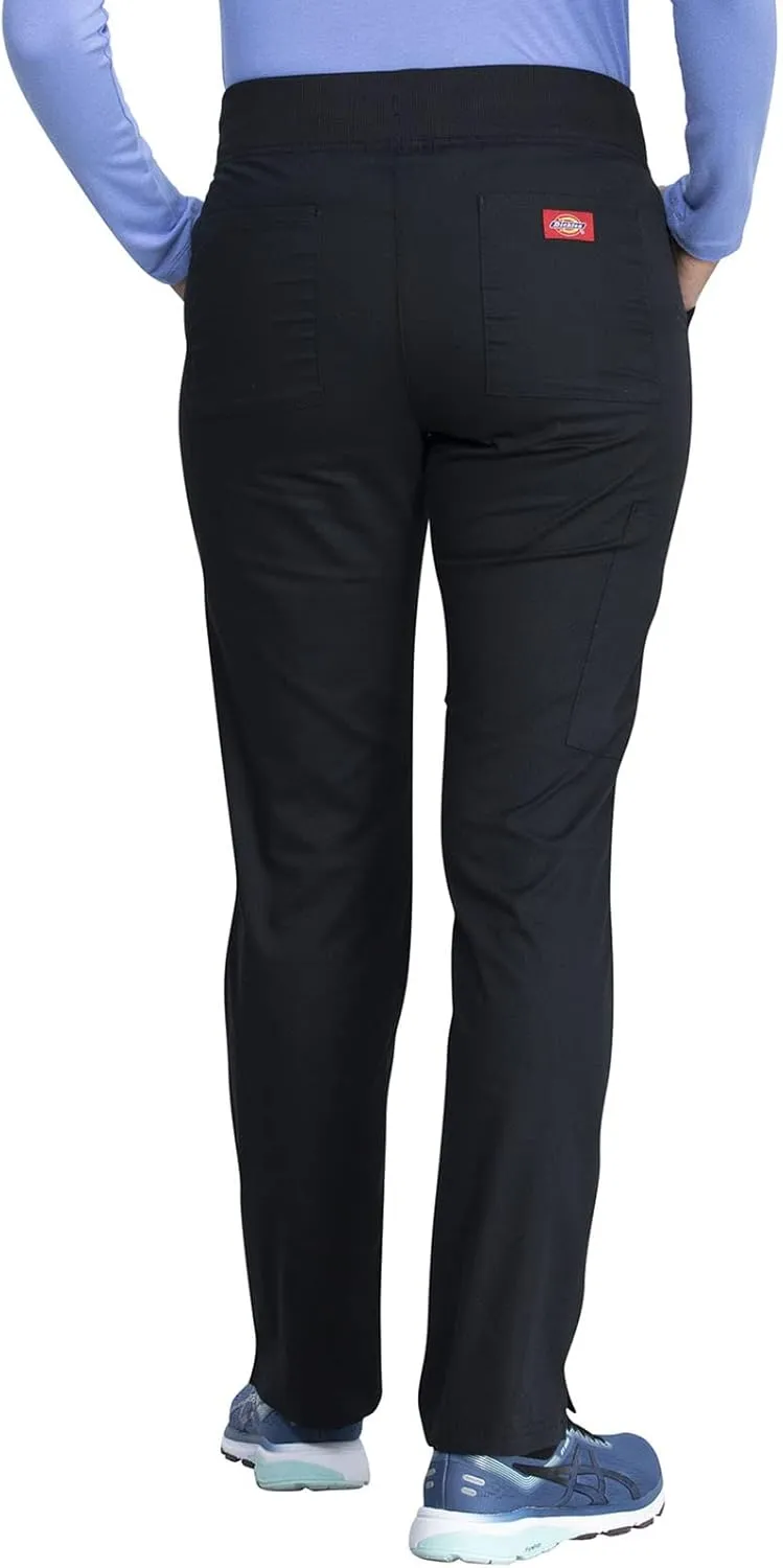 Dickies EDS Signature Women Scrubs Pant Mid Rise Tapered Leg Pull-on DK125