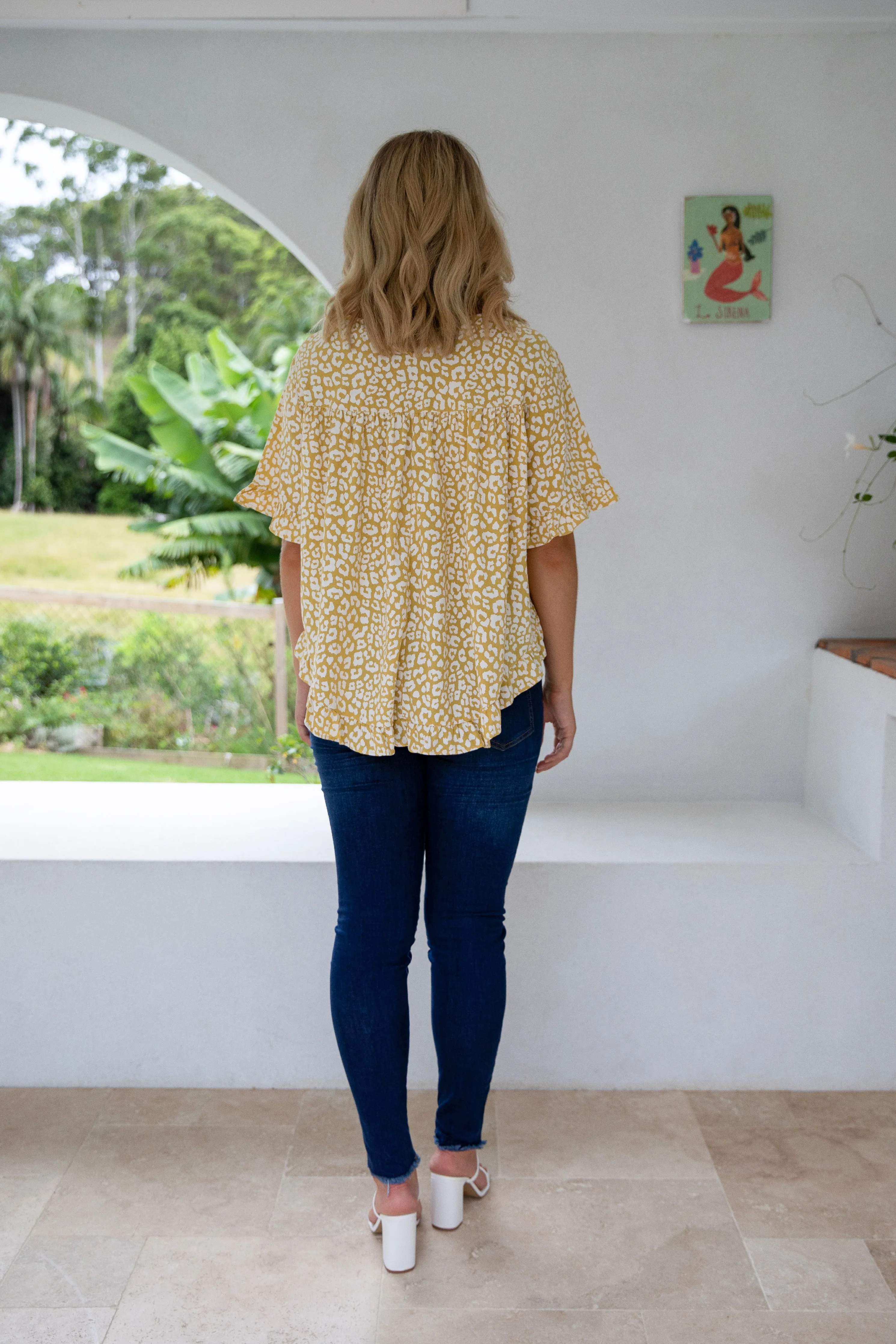 Element Top | Dawn Leopard | FINAL SALE
