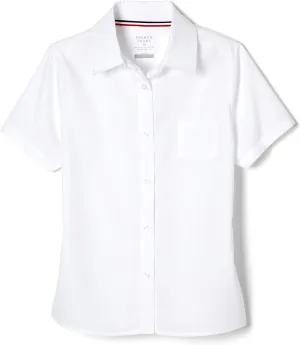 French Toast Girls' Short Sleeve Pocket Shirt