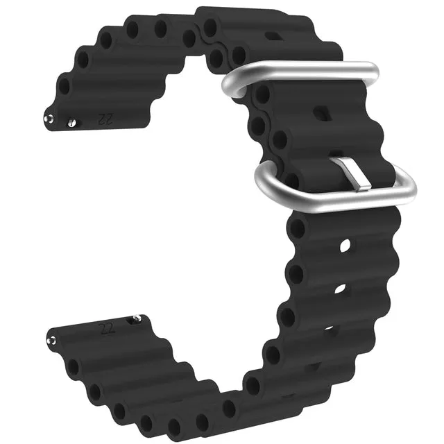 Huawei Watch Fit 2 compatible Silicone Ocean Bands Watch Straps