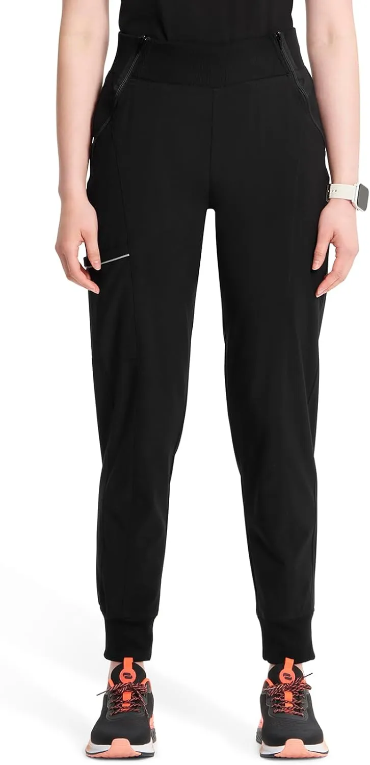 Infinity Women's Ck110a-Cherokee Jogger Scrub Pants with Mid Rise Cargo Pocket