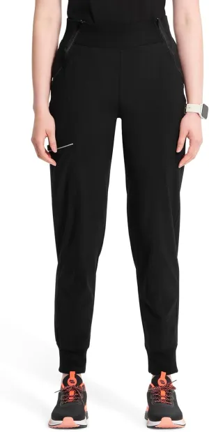 Infinity Women's Ck110a-Cherokee Jogger Scrub Pants with Mid Rise Cargo Pocket