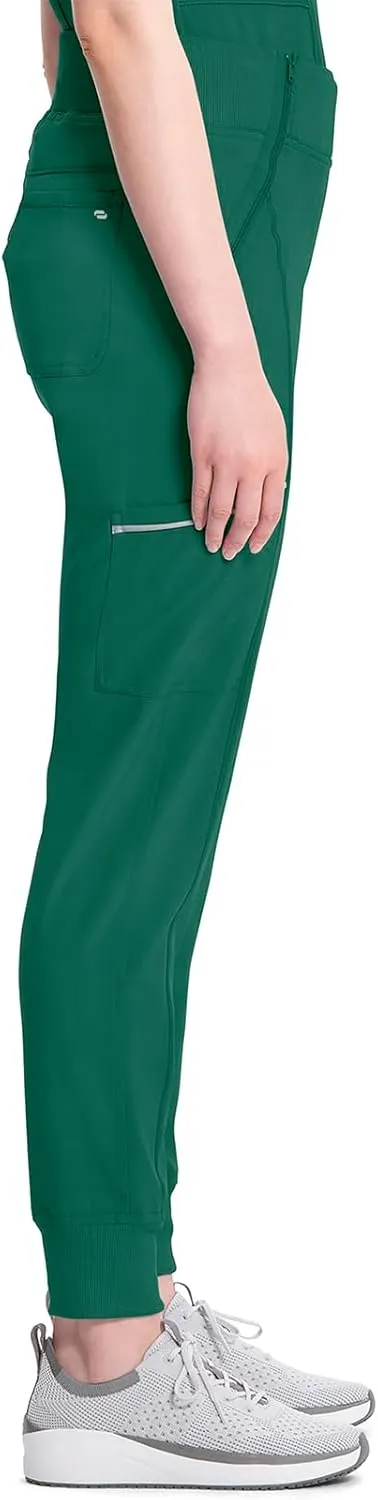 Infinity Women's Ck110a-Cherokee Jogger Scrub Pants with Mid Rise Cargo Pocket