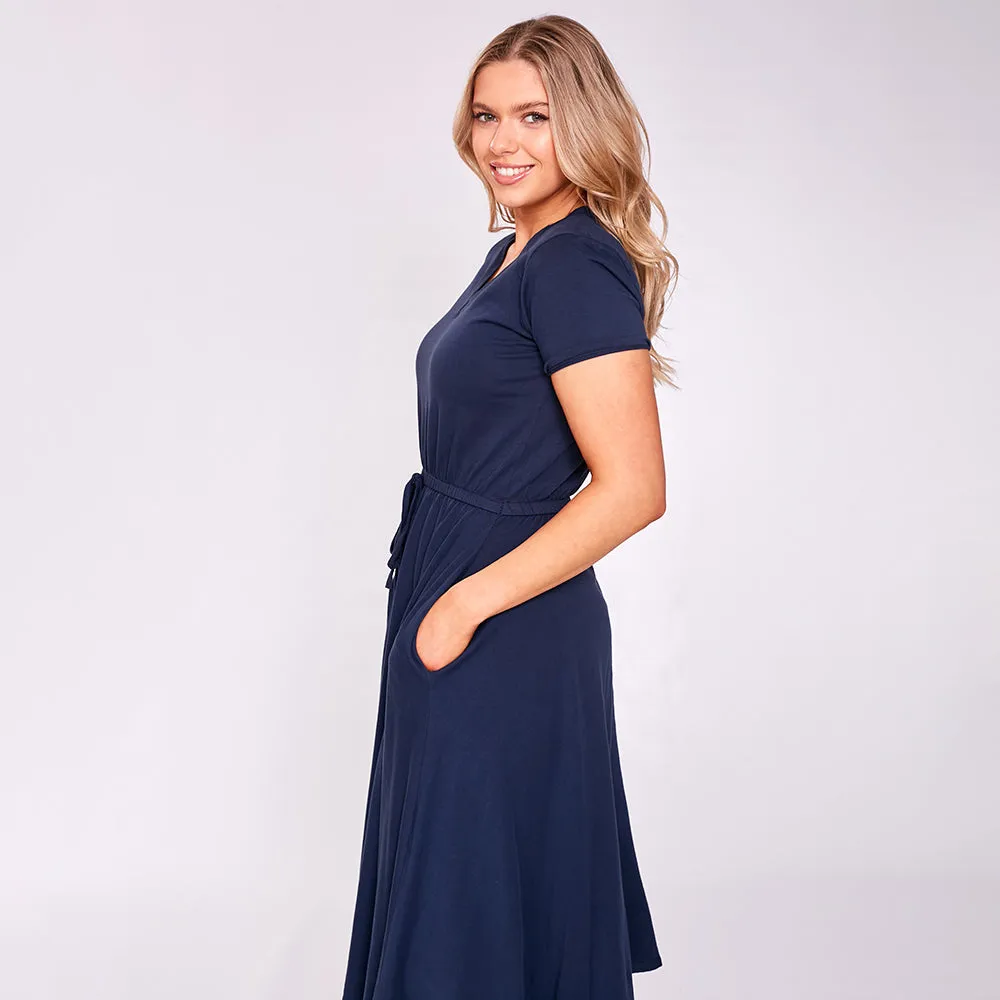 Jessica Dress (Navy)