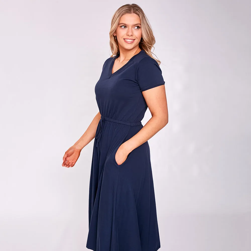 Jessica Dress (Navy)