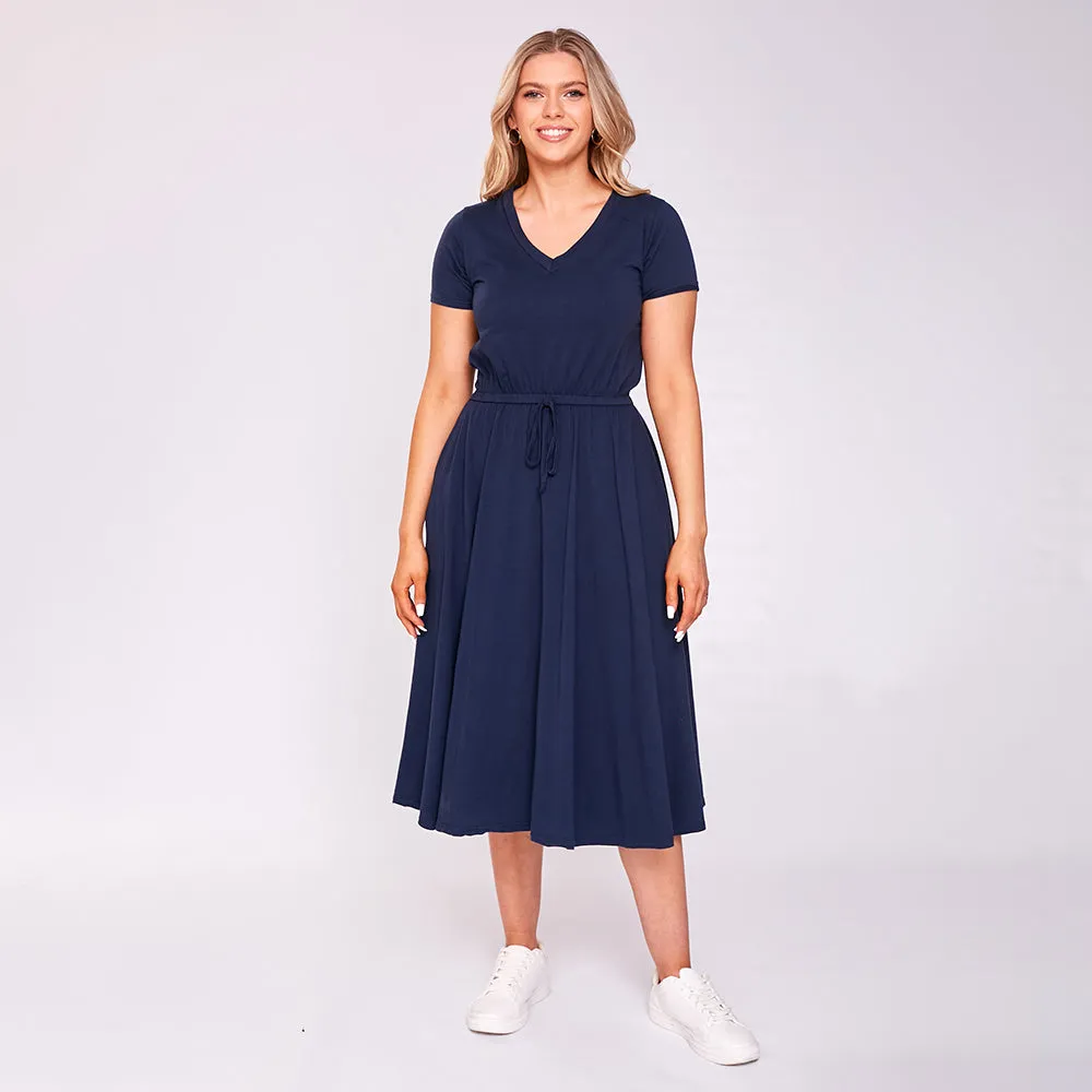 Jessica Dress (Navy)