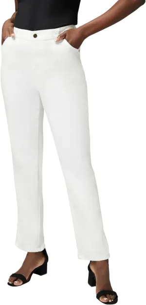 Jessica London Women's Plus Size True Fit Stretch Denim Straight Leg Jean