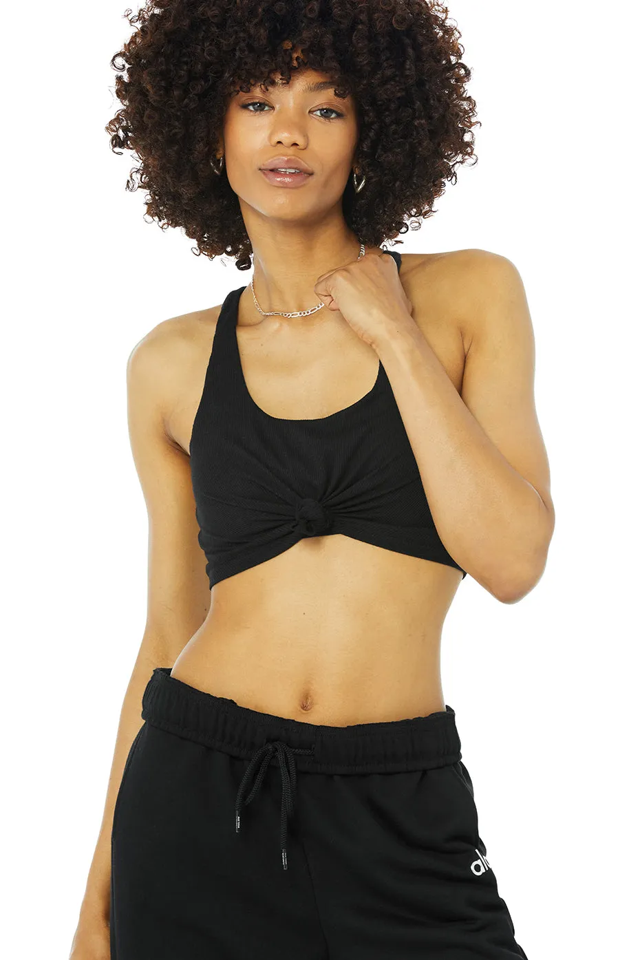 Knot Bra - Black