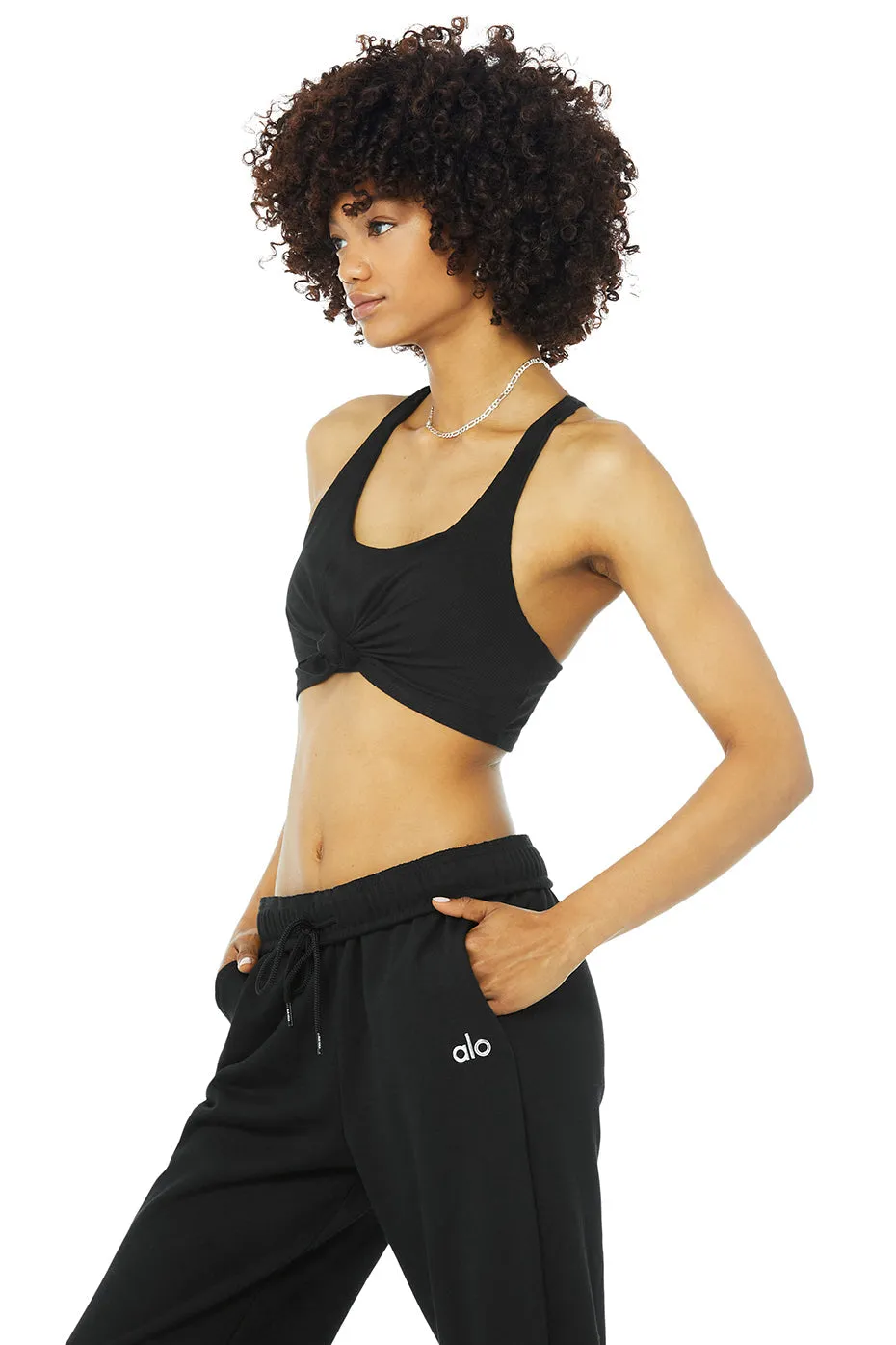 Knot Bra - Black