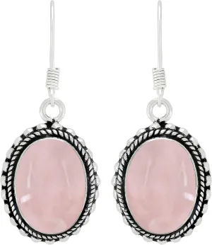 Natural/Synthetic/Simulated Gemstone Oval Shape Dangle Earrings for Women  925 Silver Plated Handmade Earrings  Lightweight & Comfortable Statement Birthstone Jewelry  Gift for Wedding Anniversary