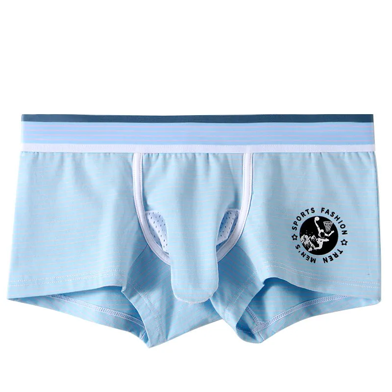 Newest Cotton Breathable Separate Ribbing Design Men's Underwear