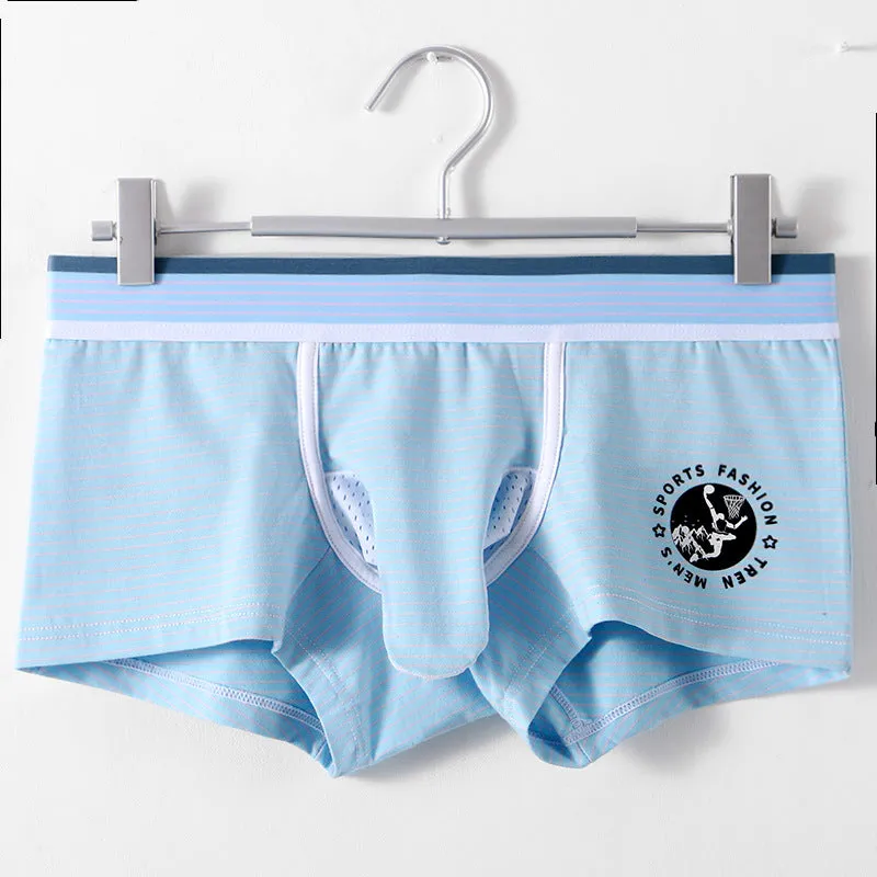 Newest Cotton Breathable Separate Ribbing Design Men's Underwear