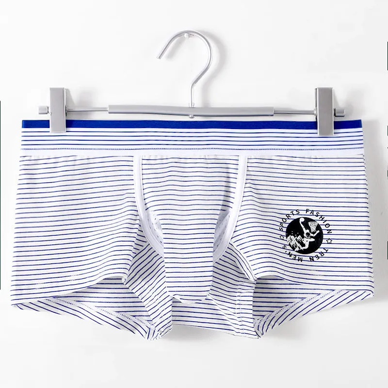 Newest Cotton Breathable Separate Ribbing Design Men's Underwear