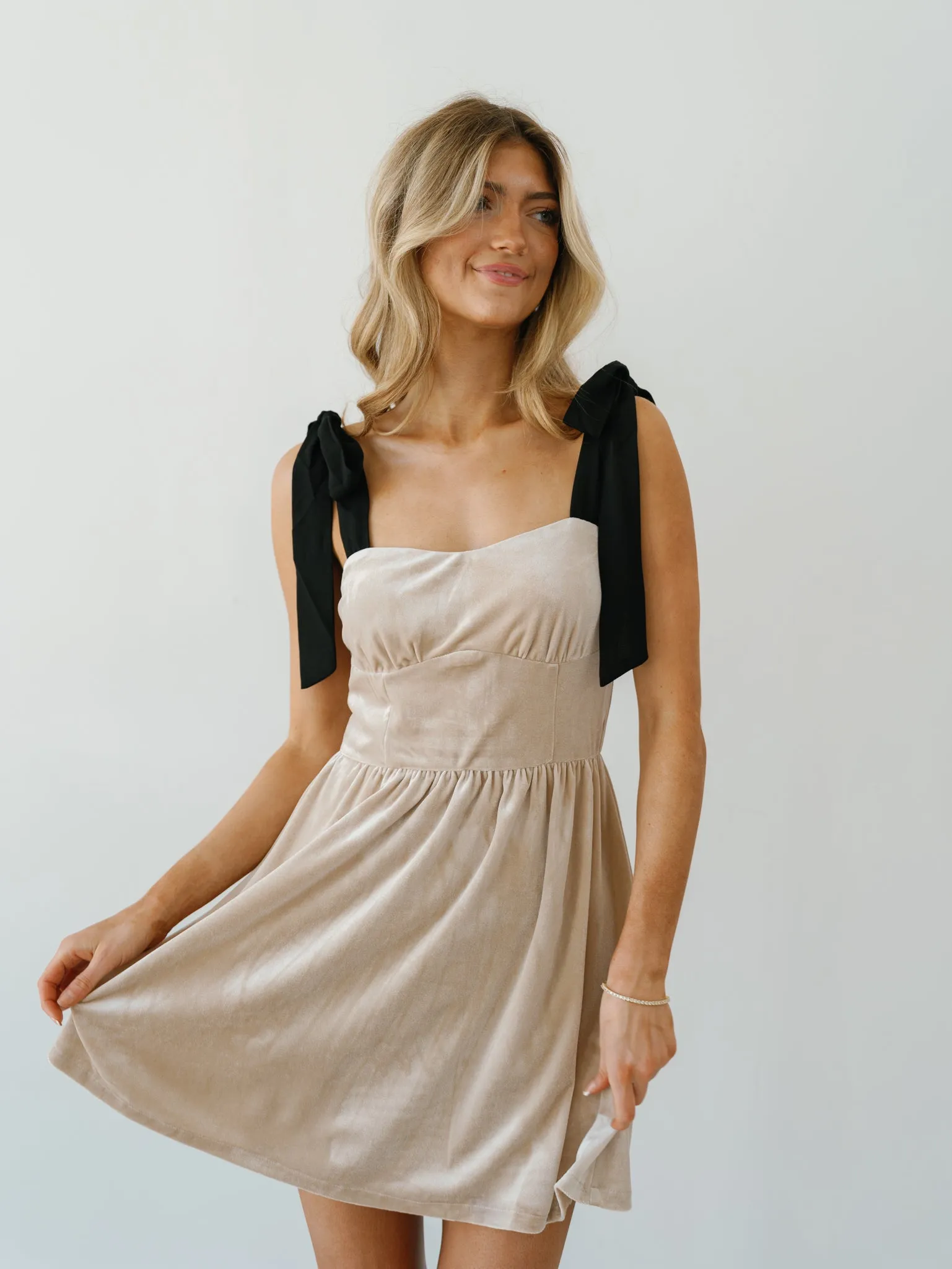 Nora Velvet Mini Dress