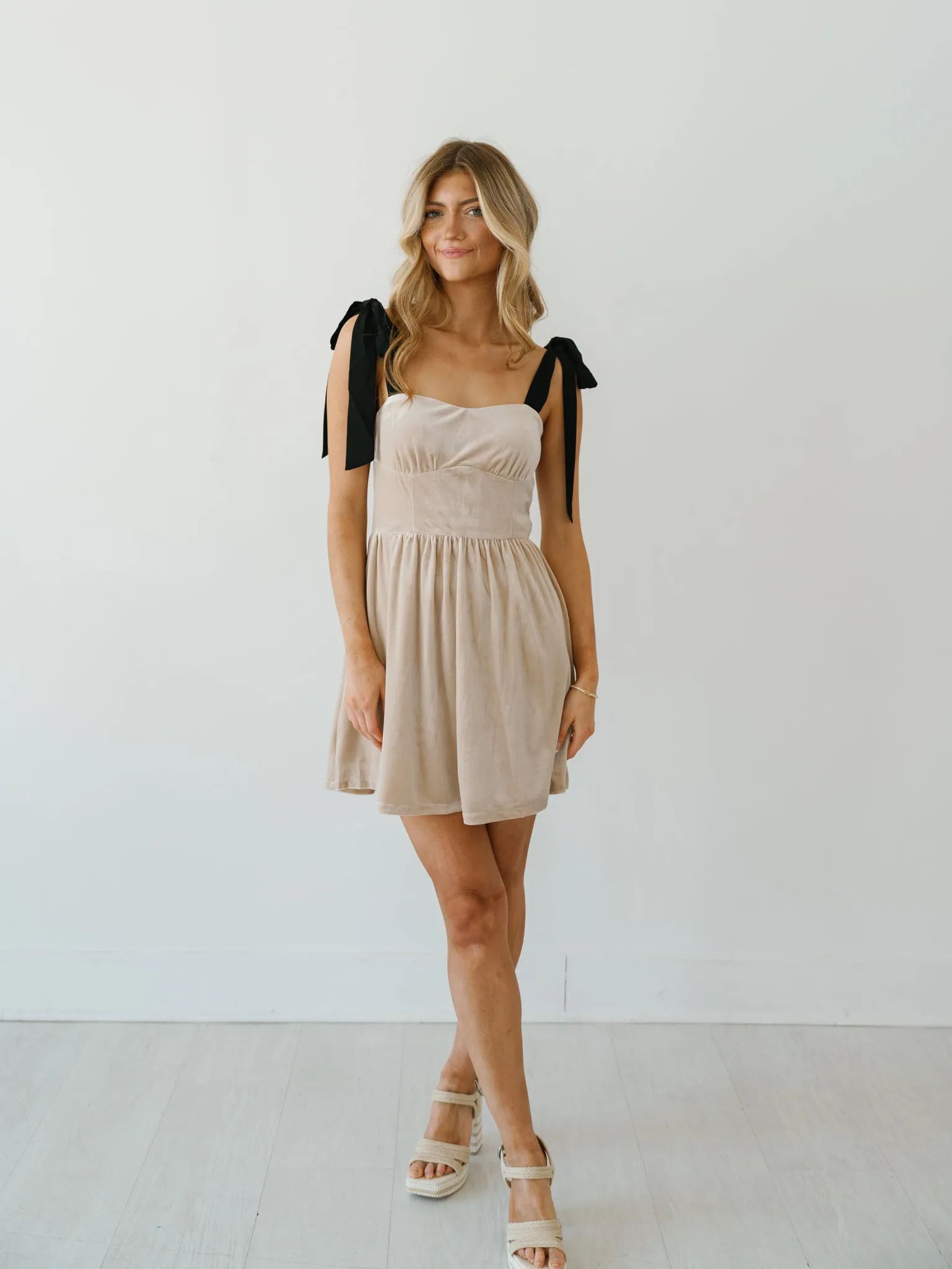 Nora Velvet Mini Dress