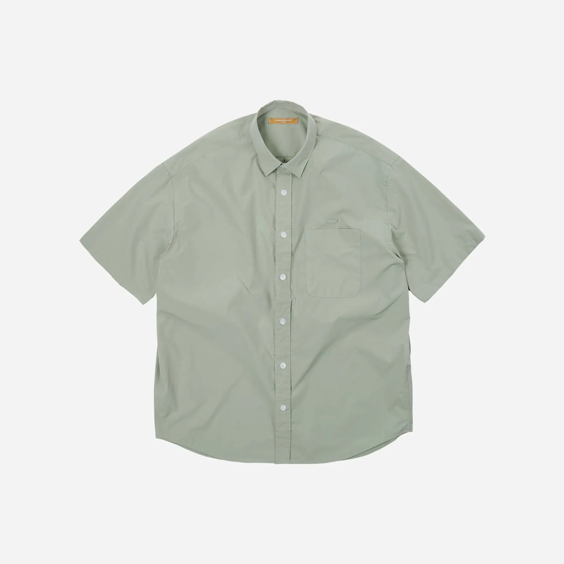 OG POPLIN OVERSIZED SHIRT - LIGHT GREEN