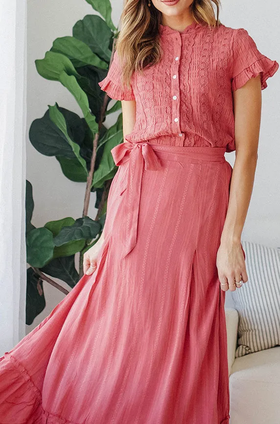 Palm Springs  Maxi Skirt - Maternity Friendly - FINAL SALE