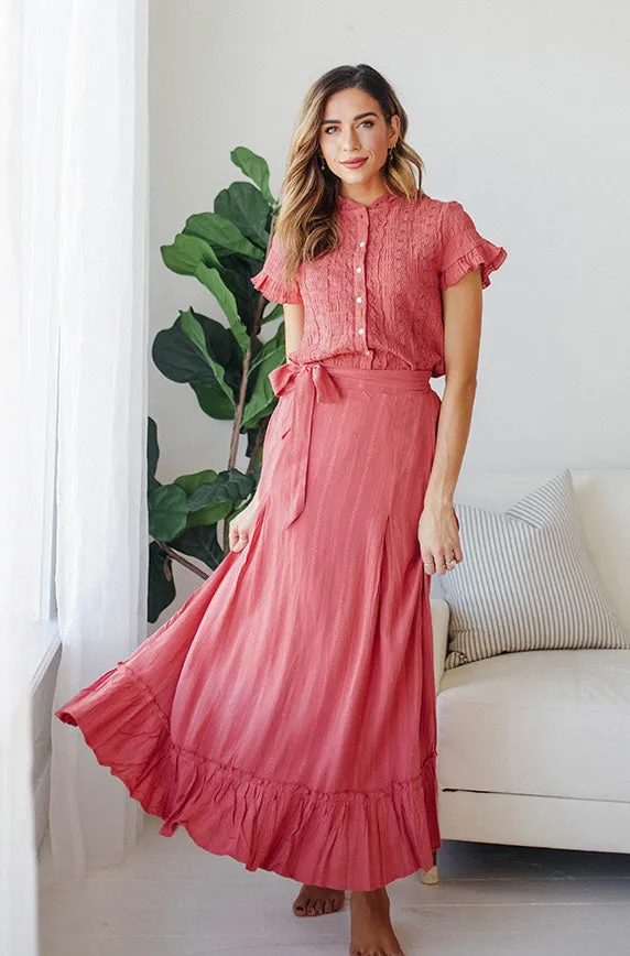 Palm Springs  Maxi Skirt - Maternity Friendly - FINAL SALE