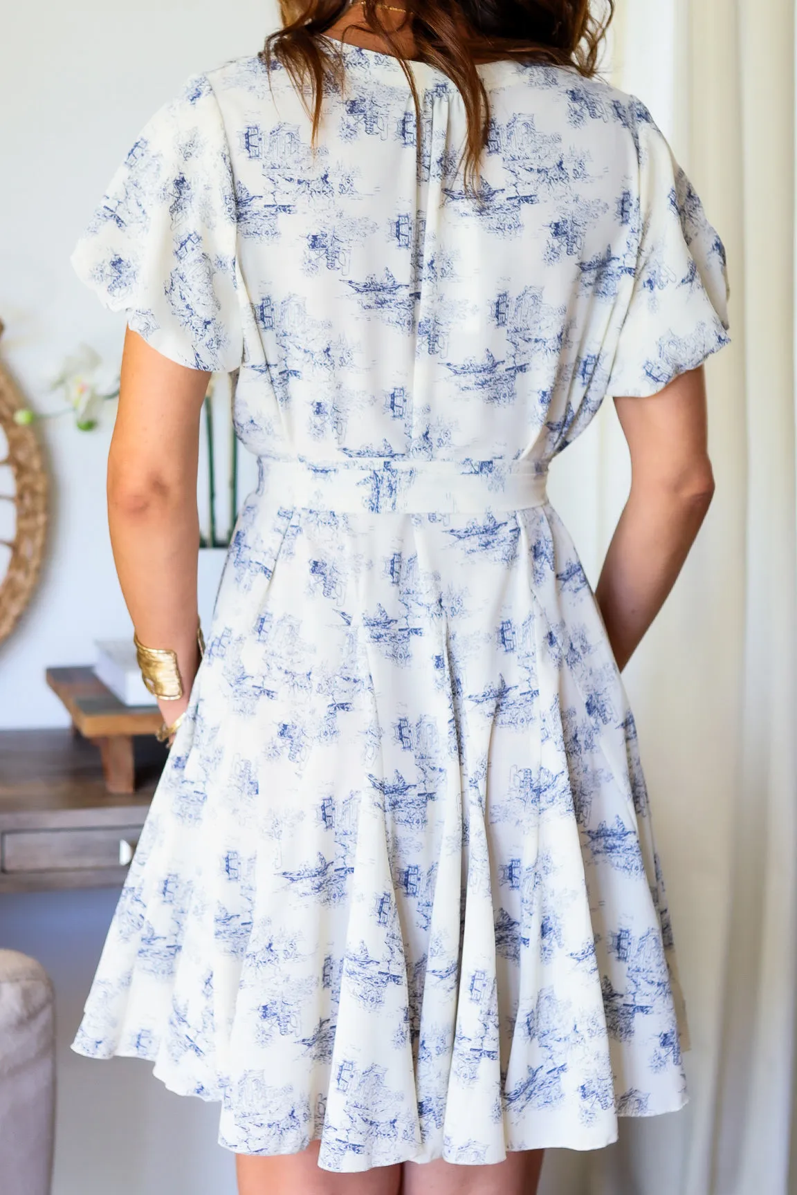 Piper Bubble Sleeve Mini Dress