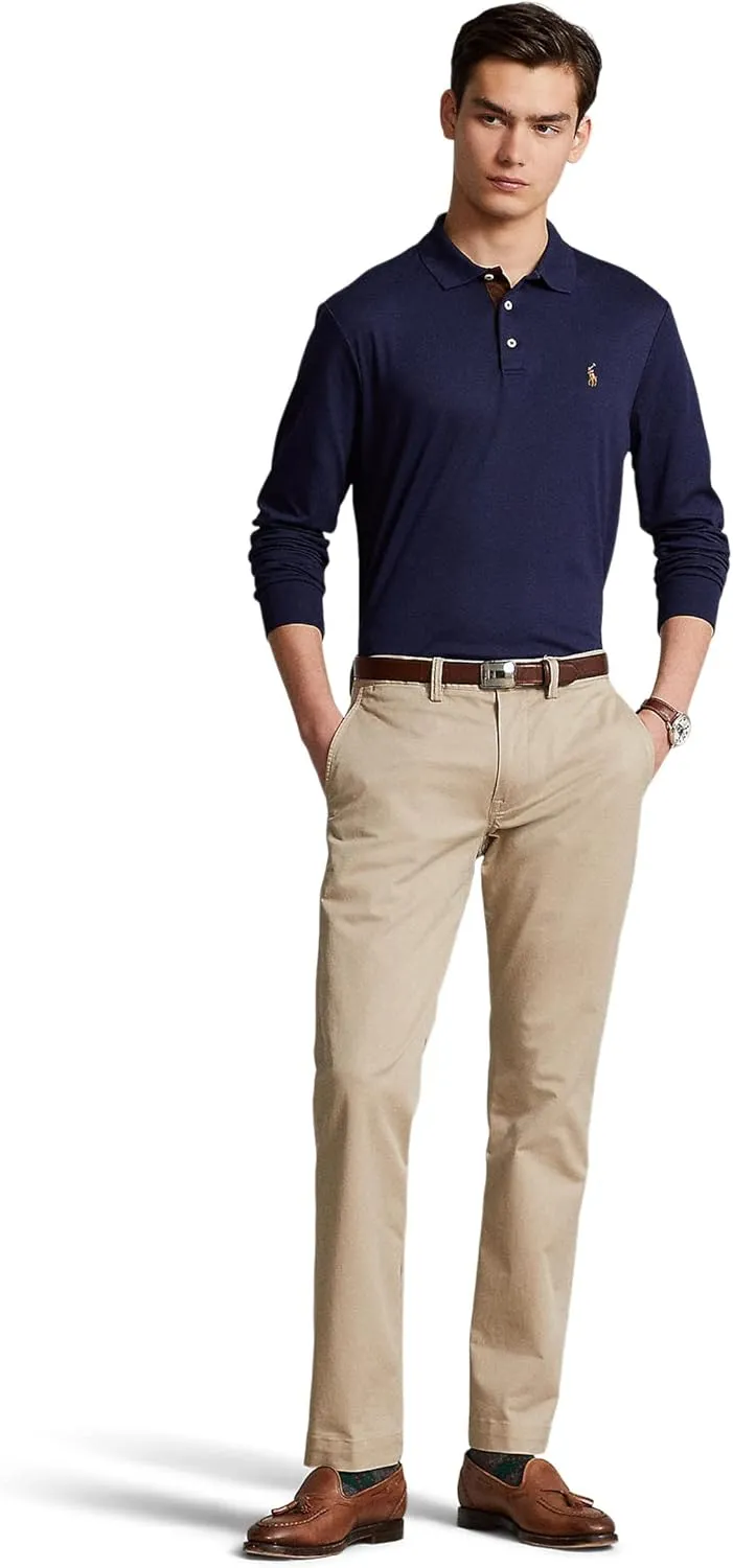 Polo Ralph Lauren Classic Fit Long Sleeve Soft Touch Polo