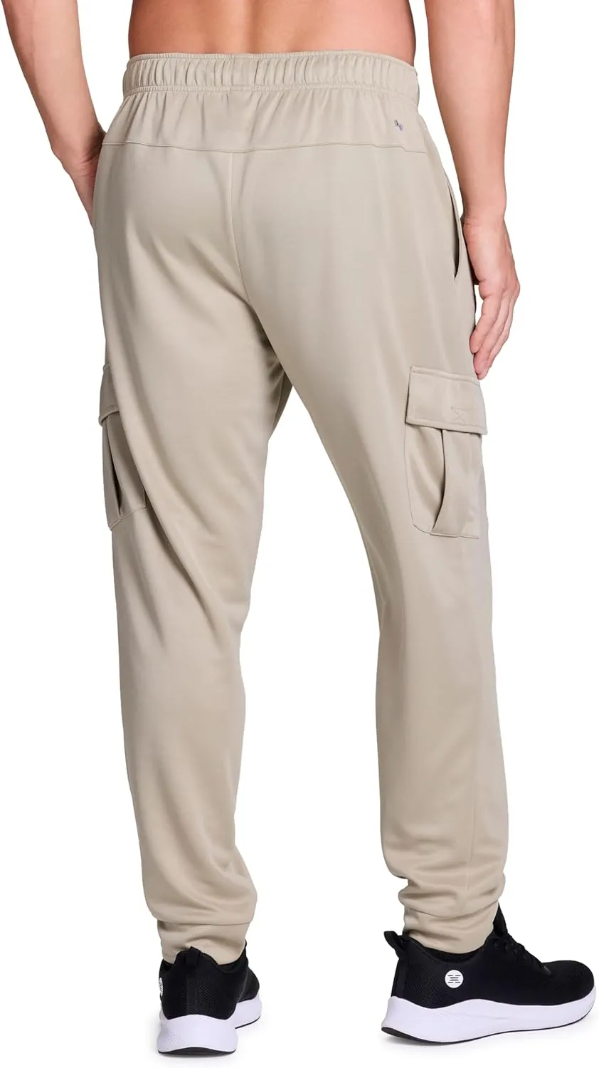 RBX Active Men's Athletic Performance Quick Dry Breathable Tapered Jogger Sweatpant with Pockets
