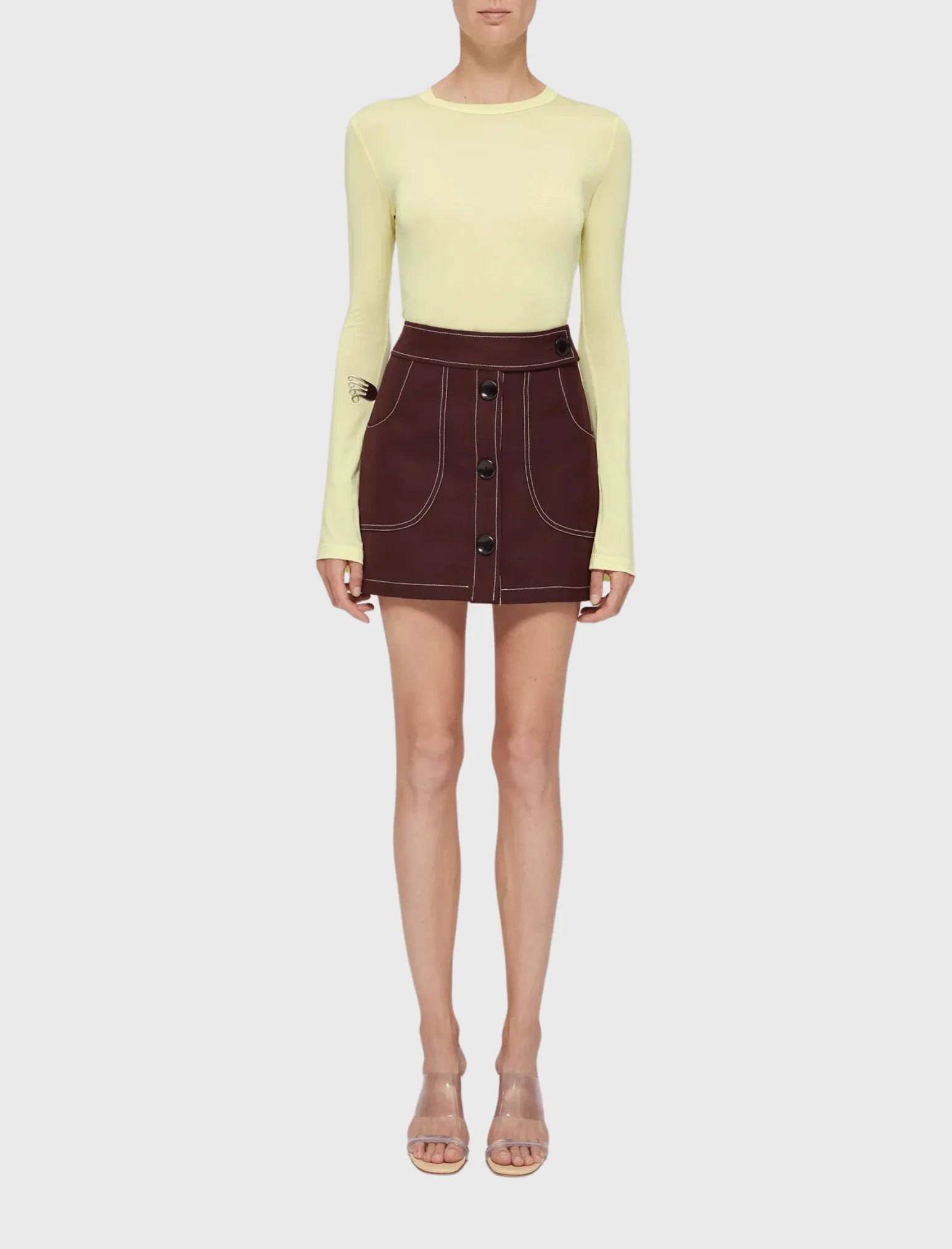 Retro Mini Skirt