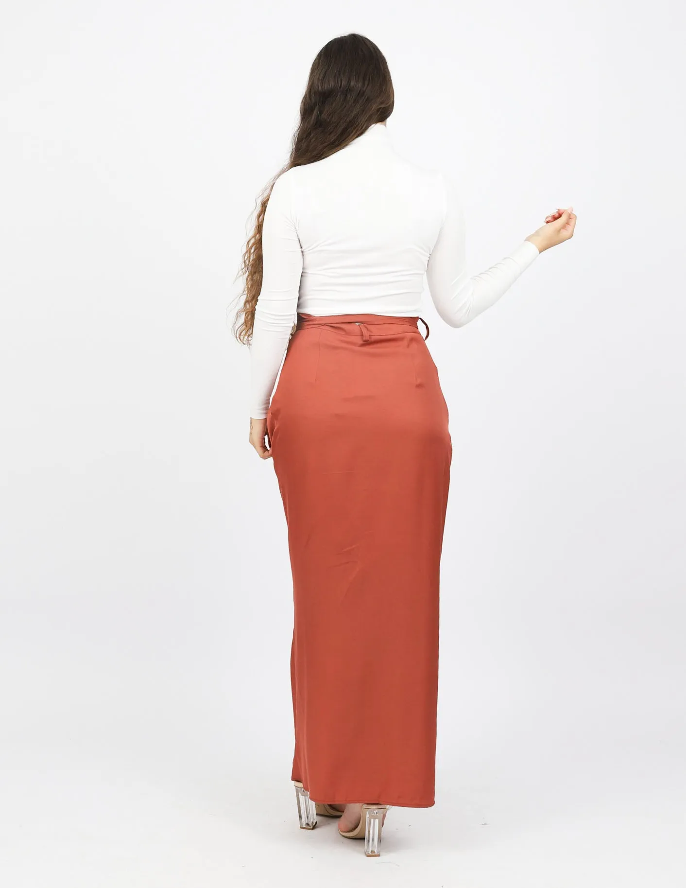 Rooj Front Button Skirt