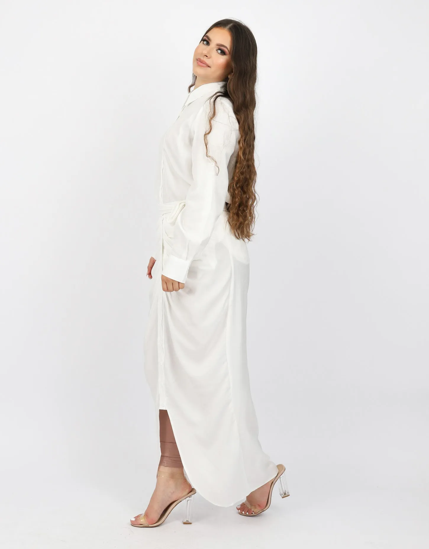 Rooj Front Button Skirt