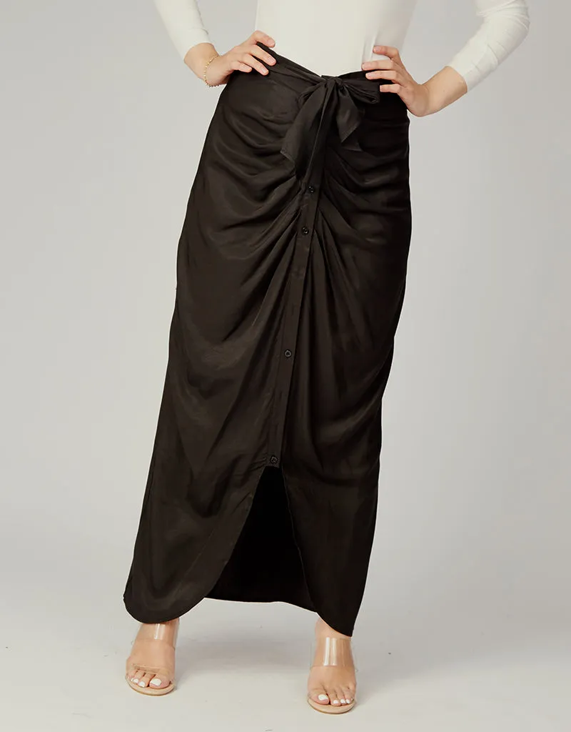 Rooj Front Button Skirt