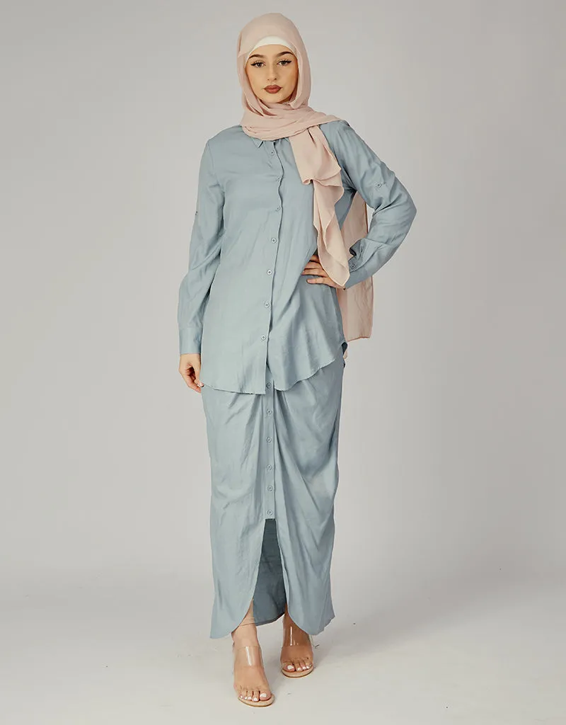 Rooj Front Button Skirt