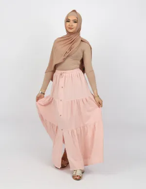 Sarina Shell Button Skirt