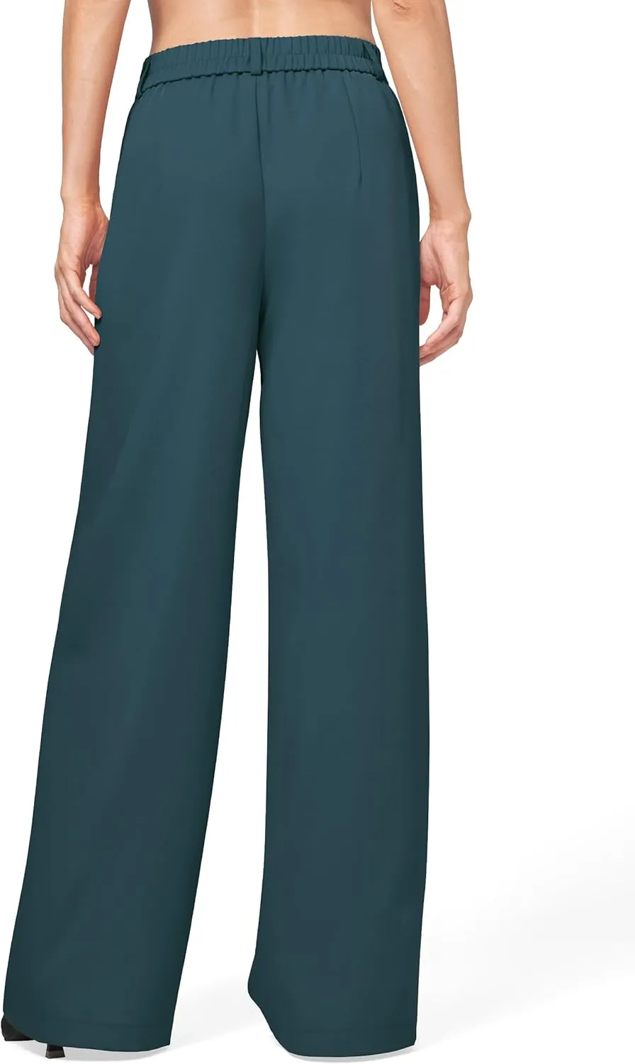 Willit Women's Work Pants Wide Leg Dress Pants High Waisted Casual Slacks Business Office Pants with Pockets 28"/30"/32"
